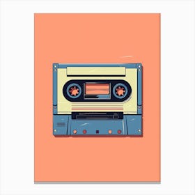 Cassette Tape 7, Vintage Canvas Print