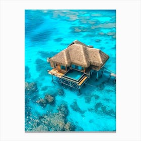 Bora Bora Resort 1 Canvas Print