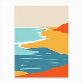 Coolum Beach Australia Midcentury Canvas Print