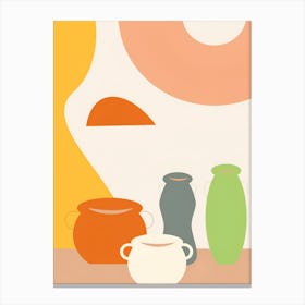 Pots And Vases Canvas Print