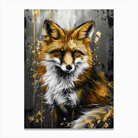 Gold Fox 1 Canvas Print