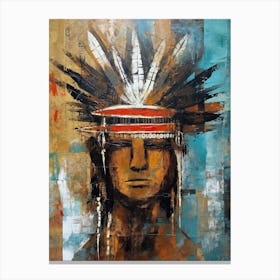 Native american art 4 Canvas Print
