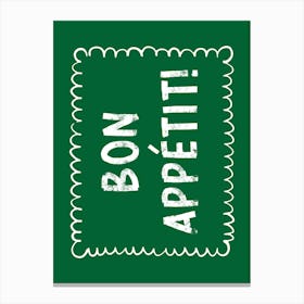 Bon Appetti Canvas Print