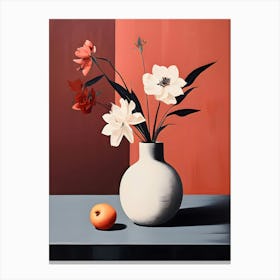 Still Life With Flowers 2 Canvas Print