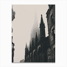 Gothic Cathedrals Of Edinburgh Canvas Print
