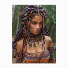 Dreadlocks 1 Canvas Print