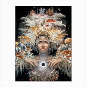 Shamanic Woman Canvas Print