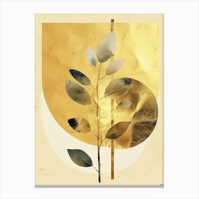 Gold Leaf Canvas Print 6 Canvas Print