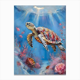 Turtle Life (1) Canvas Print