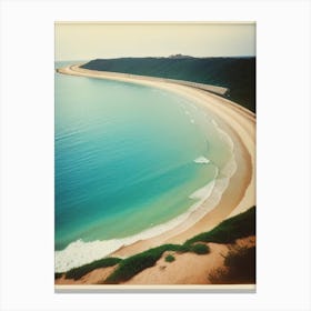 A wall painting with a beautiful sea picture Canvas Print