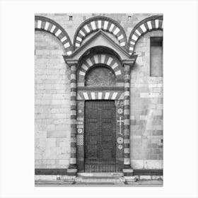Toscana Architecture   Door Canvas Print
