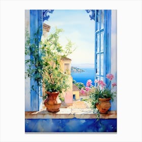 View From The Window Canvas Print