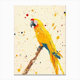 Yellow Macaw 1 Canvas Print