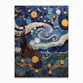 Starry Night 13 Canvas Print