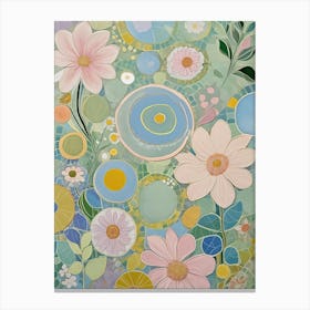 Flower Dance Garden Canvas Print