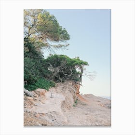 Rocky Beach // Ibiza Nature Photography  Canvas Print