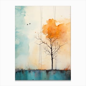 Tree In The Sky Canvas Print