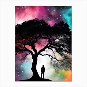 Tree In The Sky 8 Canvas Print