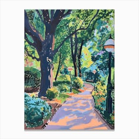 Southwark Park London Parks Garden 4 Painting Canvas Print