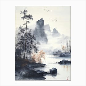 Chinese Traditional Landscape Canvas Print