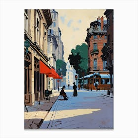 Paris Street 3 Canvas Print