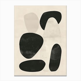 Osaka Stone Park Bauhaus Minimalist Canvas Print