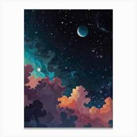 Clouds In The Sky 1 Canvas Print