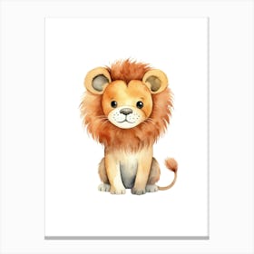 Cute Lion 1 Canvas Print