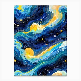 Starry Sky 4 Canvas Print