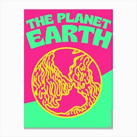 The Planet Earth Canvas Print