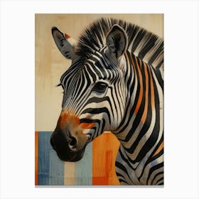 Zebra Canvas Print