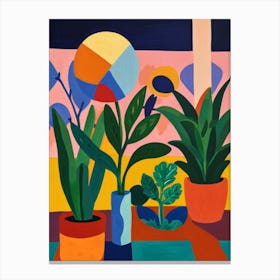 Potted Plants Canvas Print