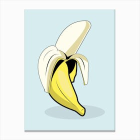 Banana Peel Canvas Print