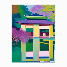 Katsura Imperial Villa, Japan Abstract Still Life Canvas Print