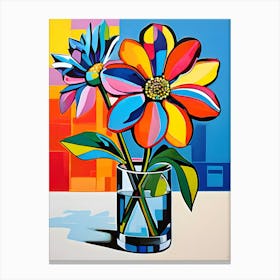 Flowers In A Vase 70 Canvas Print