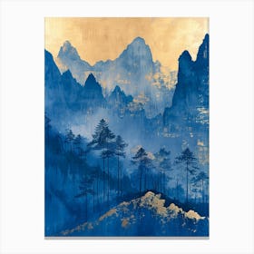 Chinese Mountains 51 Canvas Print