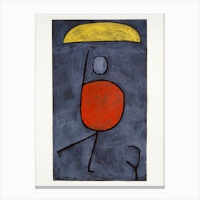 With Umbrella, Paul Klee Canvas Print