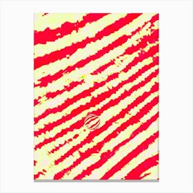 Abstract Striped Pattern Canvas Print