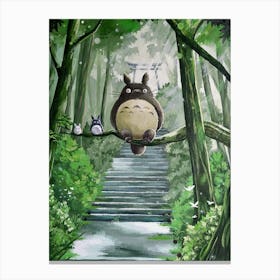 Totoro Canvas Print