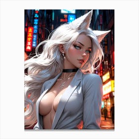 Anime Girl 17 Canvas Print