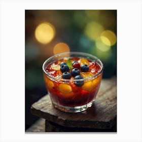 Berry Compote Canvas Print