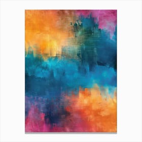 Abstract Watercolor Painting 56 Canvas Print