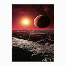 Nasa Planet Canvas Print