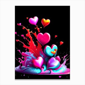 Valentine'S Day Canvas Print