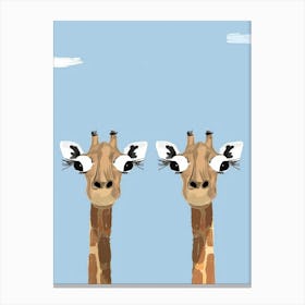 Giraffes Canvas Print Canvas Print