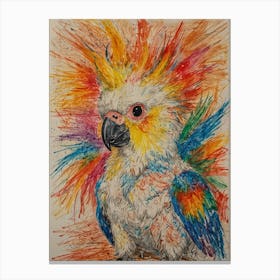 Rainbow Cockatoo Canvas Print