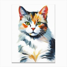 Calico Cat Canvas Print