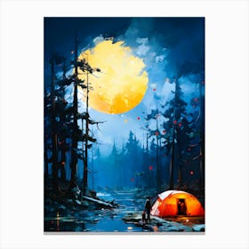 Midnight Shadows Canvas Print