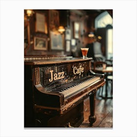Jazz Cafe 5 Canvas Print