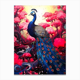 Peacock 6 Canvas Print